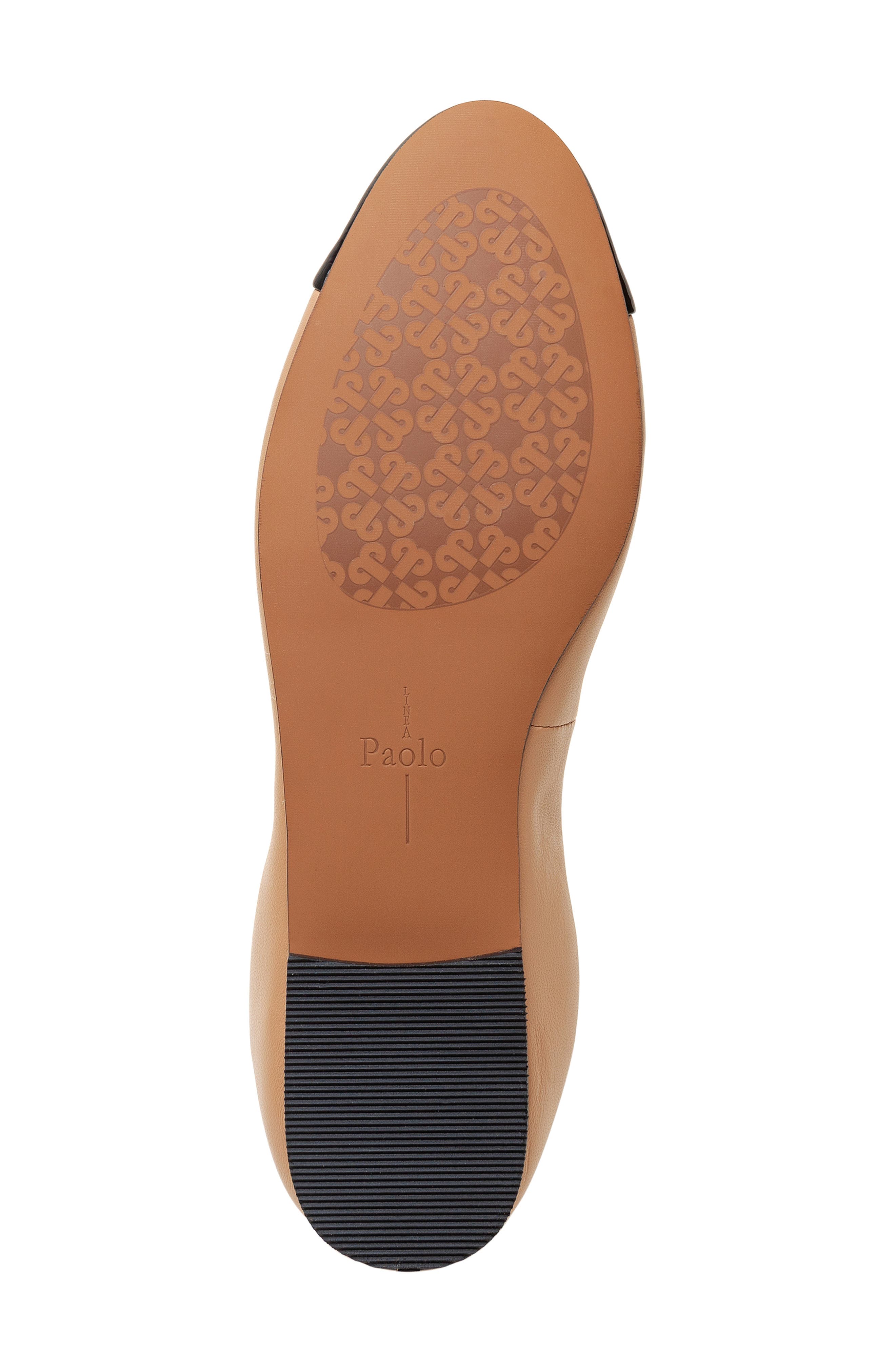Nolan Cap Toe Ballet Flat, Alternate, color, DESERT/ BLACK