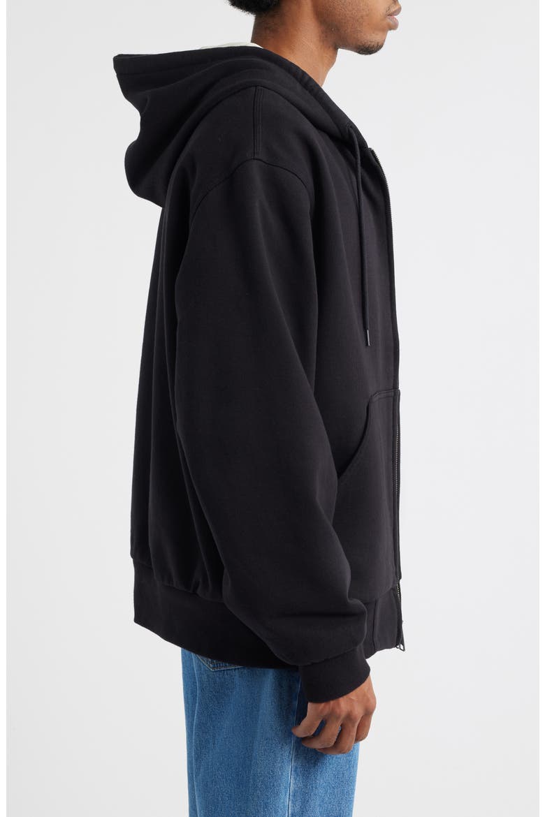 Active Zip Hoodie, Alternate, color, BLACK