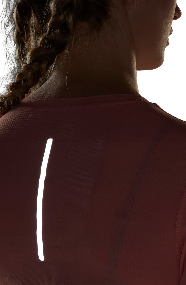 adidas Fast Long Sleeve T-Shirt, Alternate, color, Wonder Clay