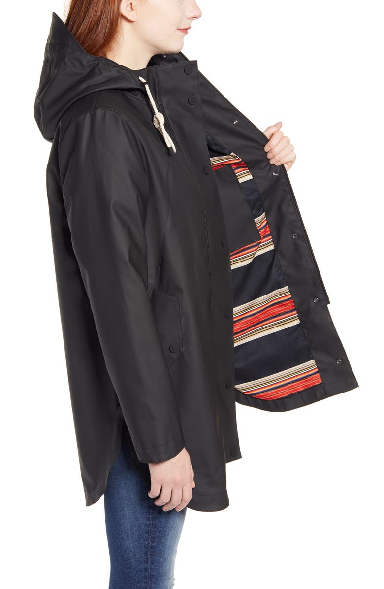 Pendleton Newport Hooded Waterproof Raincoat, Alternate, color, 