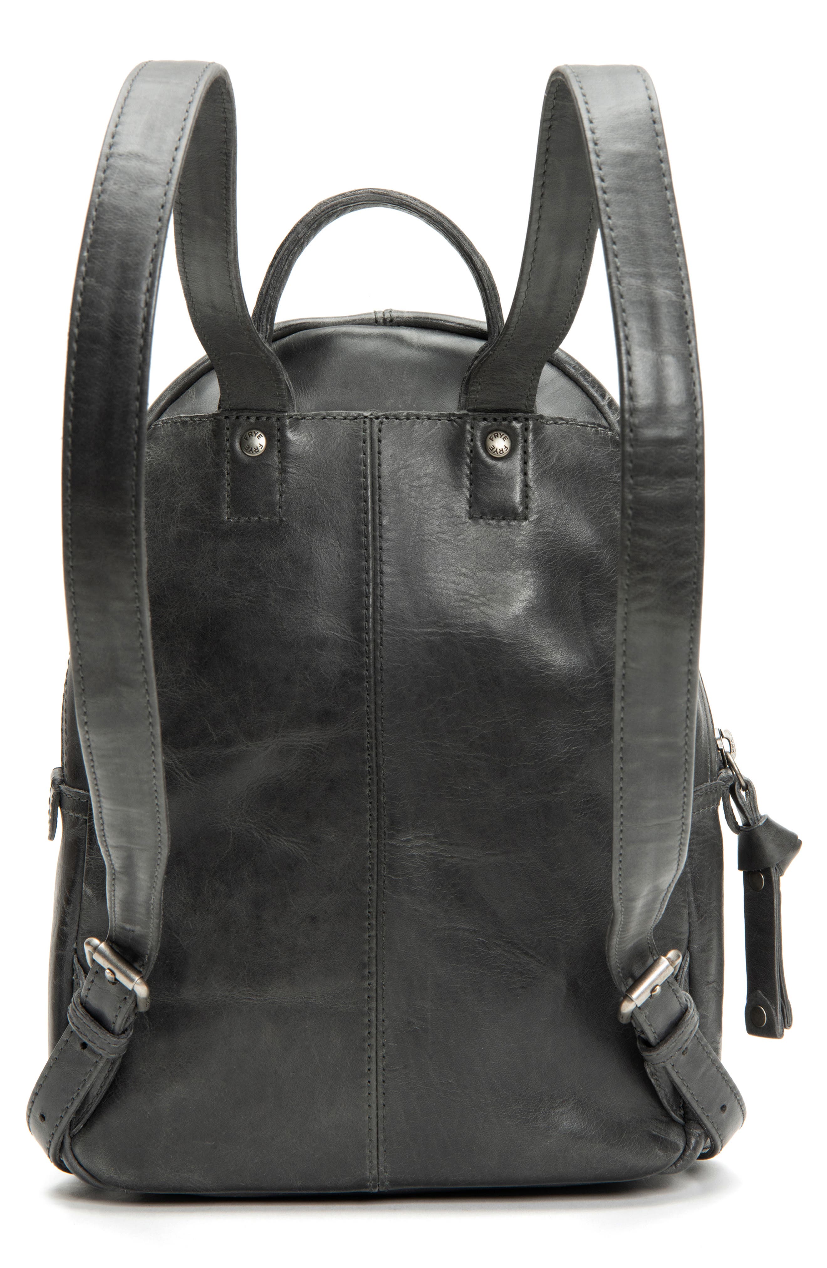 Frye Medium Melissa Calfskin Leather Backpack, Alternate, color, 