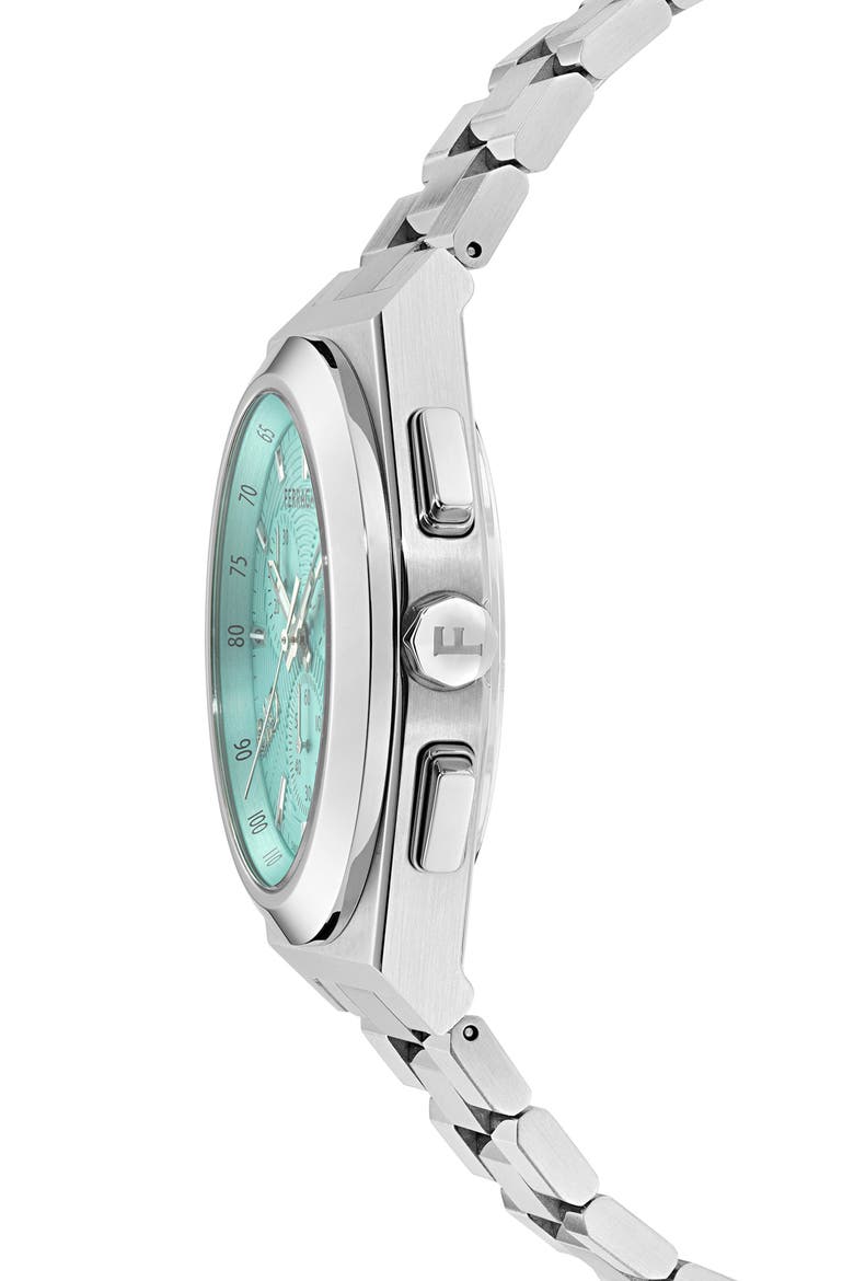 Vega Upper East Chronograph Bracelet Watch, 42mm, Alternate, color, STAINLESS STEEL