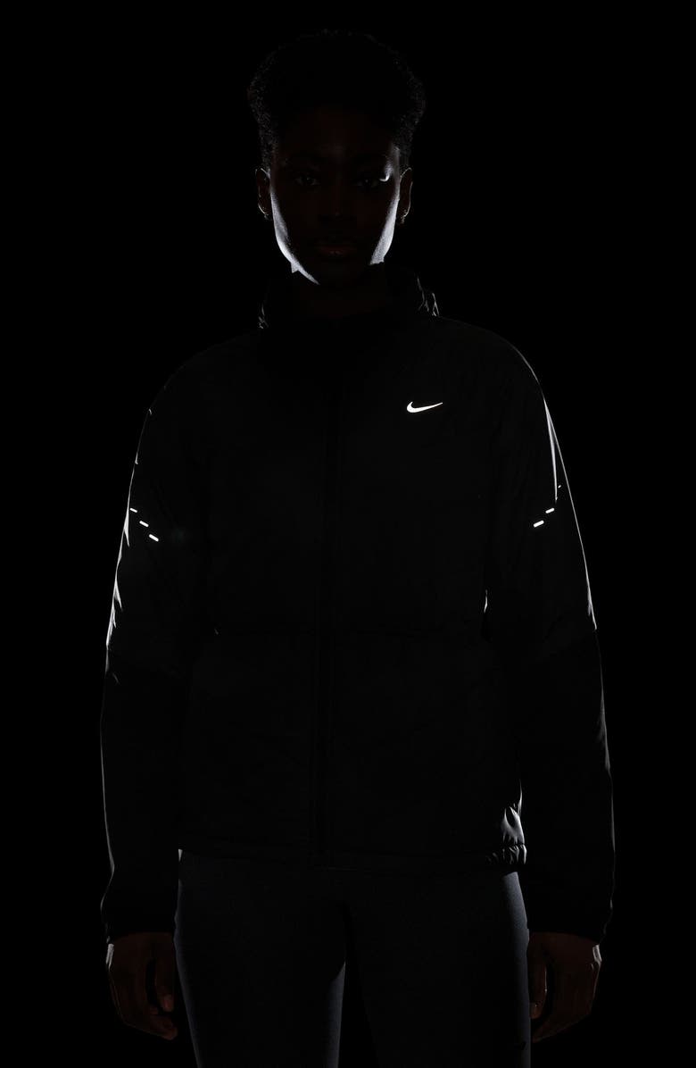 Nike Swift Therma-FIT Running Jacket, Alternate, color, 010 Black/ Refsil