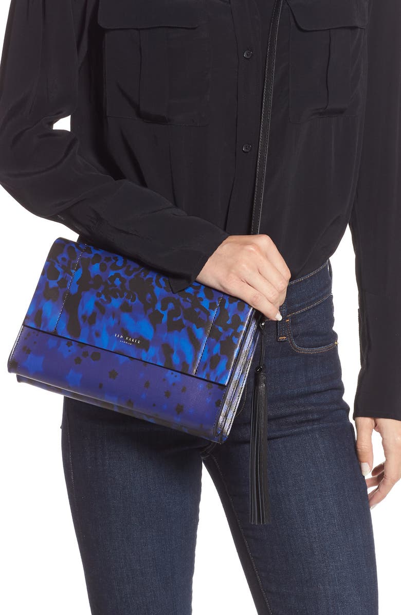 Ted Baker London Lleon Topaz Crossbody Bag, Alternate, color,