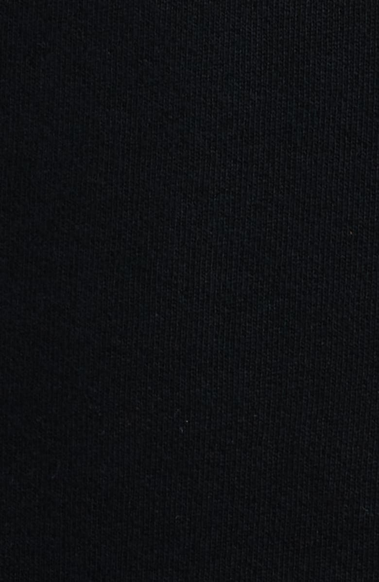 BOSS Soleri Abstract Graphic Cotton Fleece Crewneck Sweatshirt, Alternate, color, Black