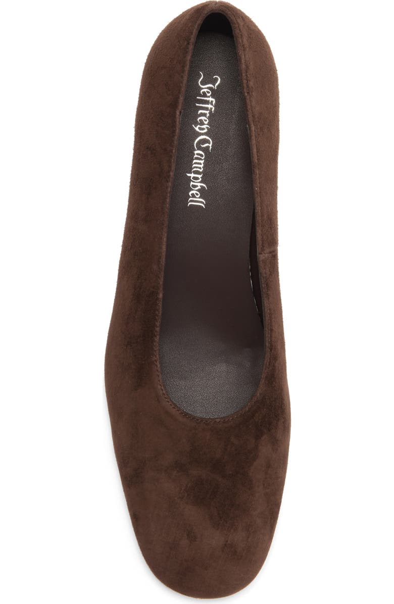 Jeffrey Campbell Trusted Pump, Alternate, color, Brown Suede