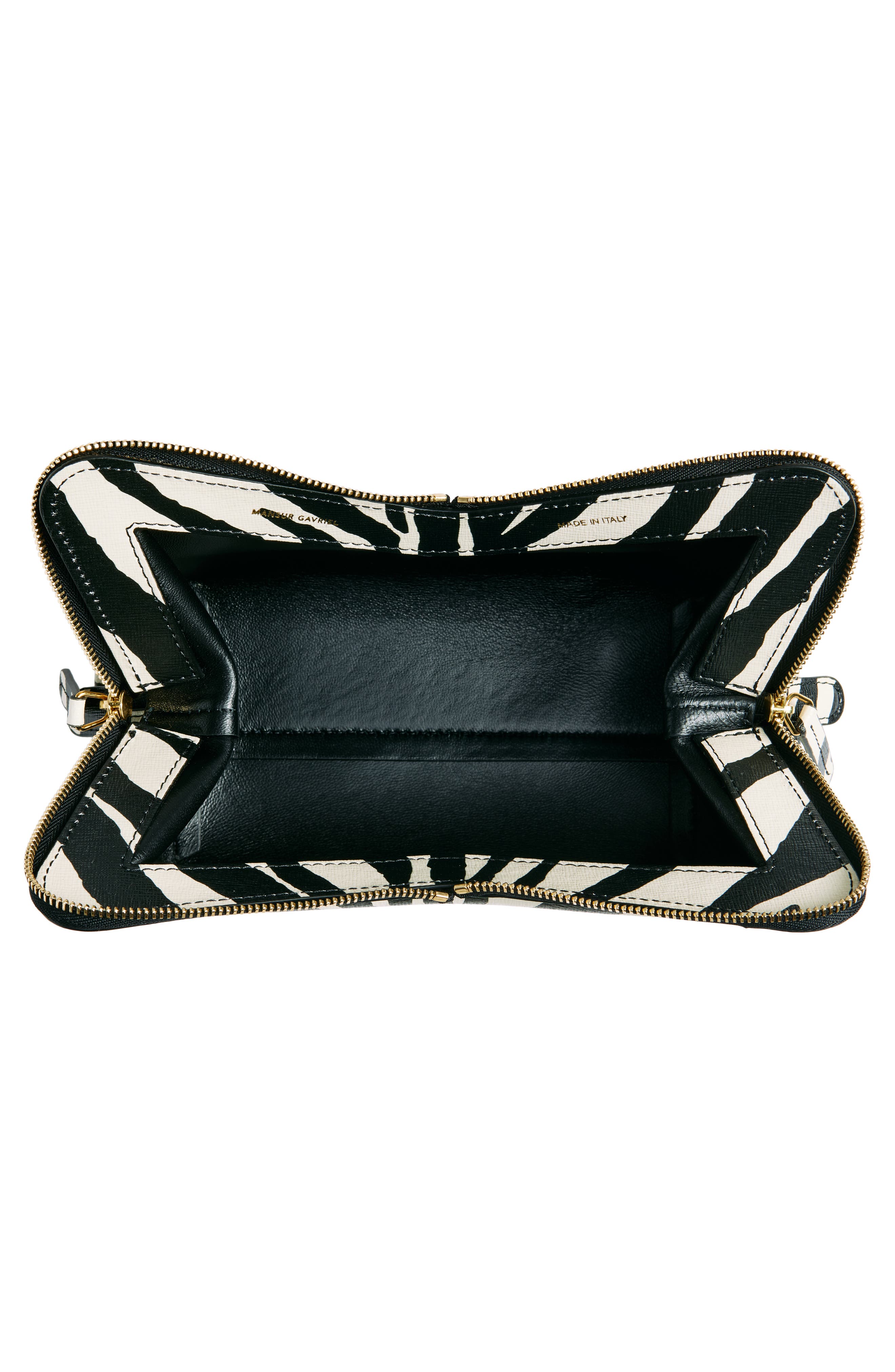 Mansur Gavriel Mini M Frame Leather Crossbody Bag, Alternate, color, 