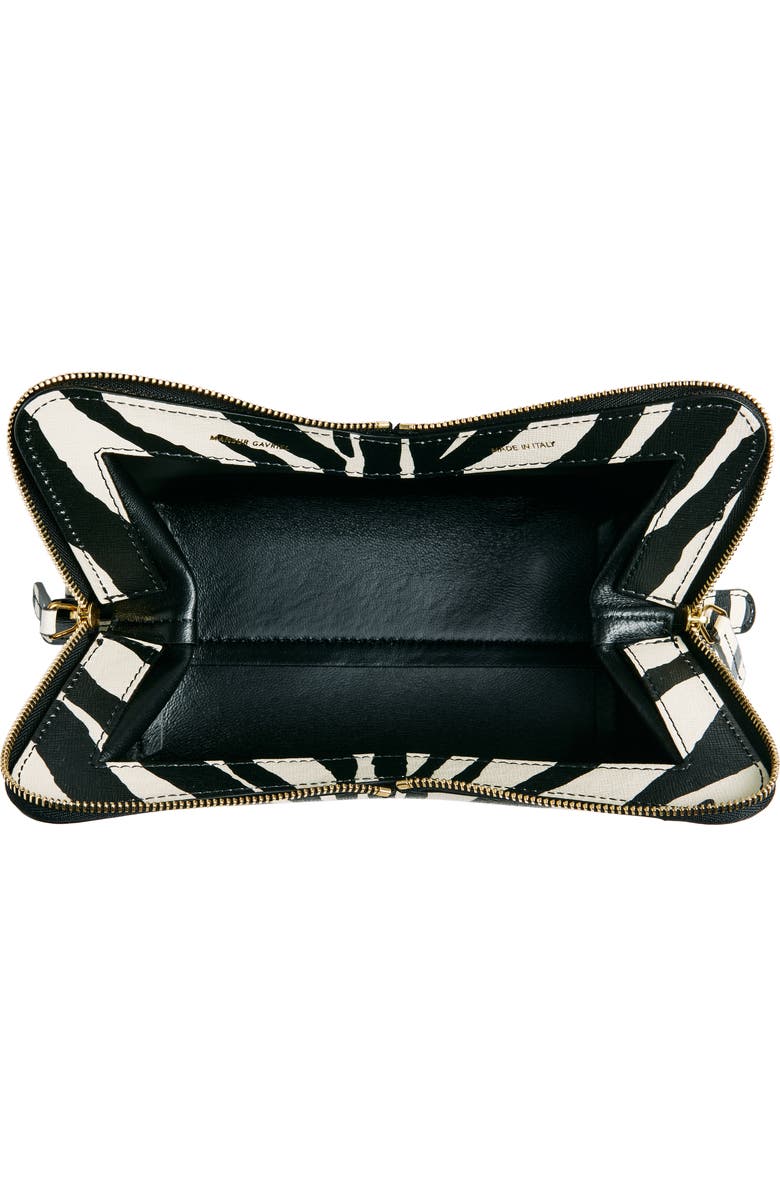 Mansur Gavriel Mini M Frame Leather Crossbody Bag, Alternate, color,