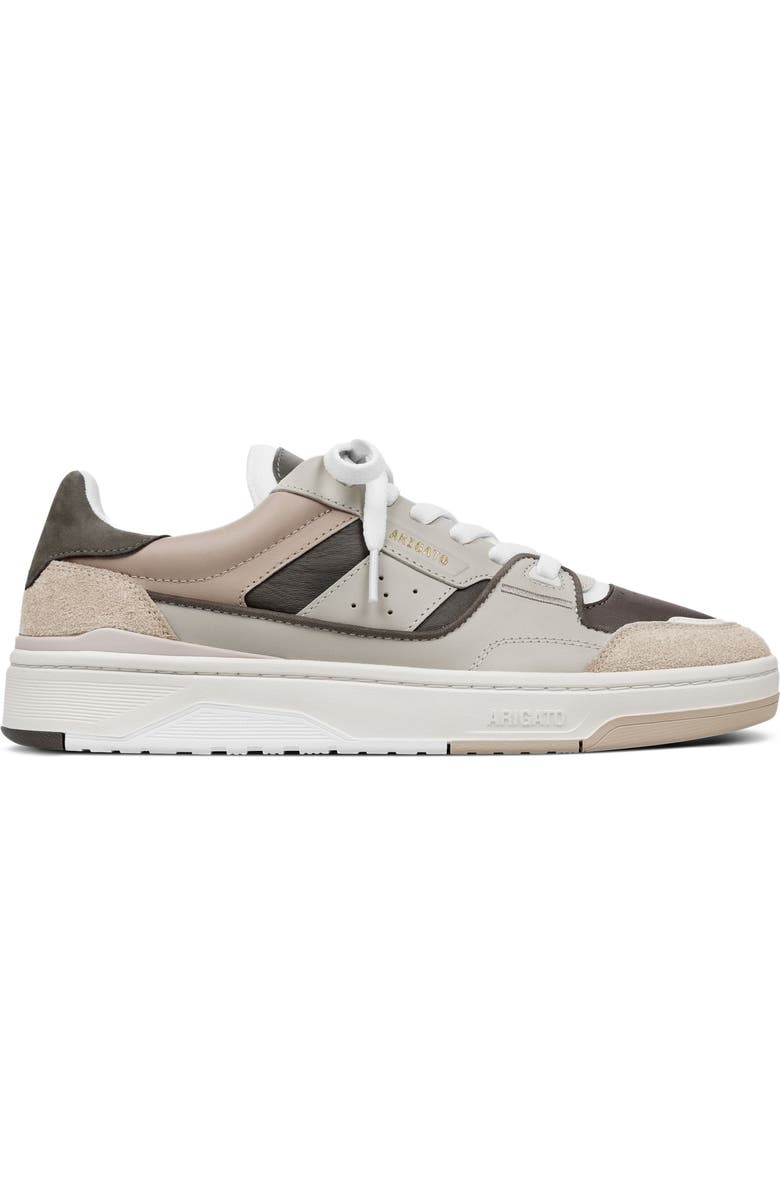 Axel Arigato Clay Sneaker, Alternate, color, Beige/Dark Brown