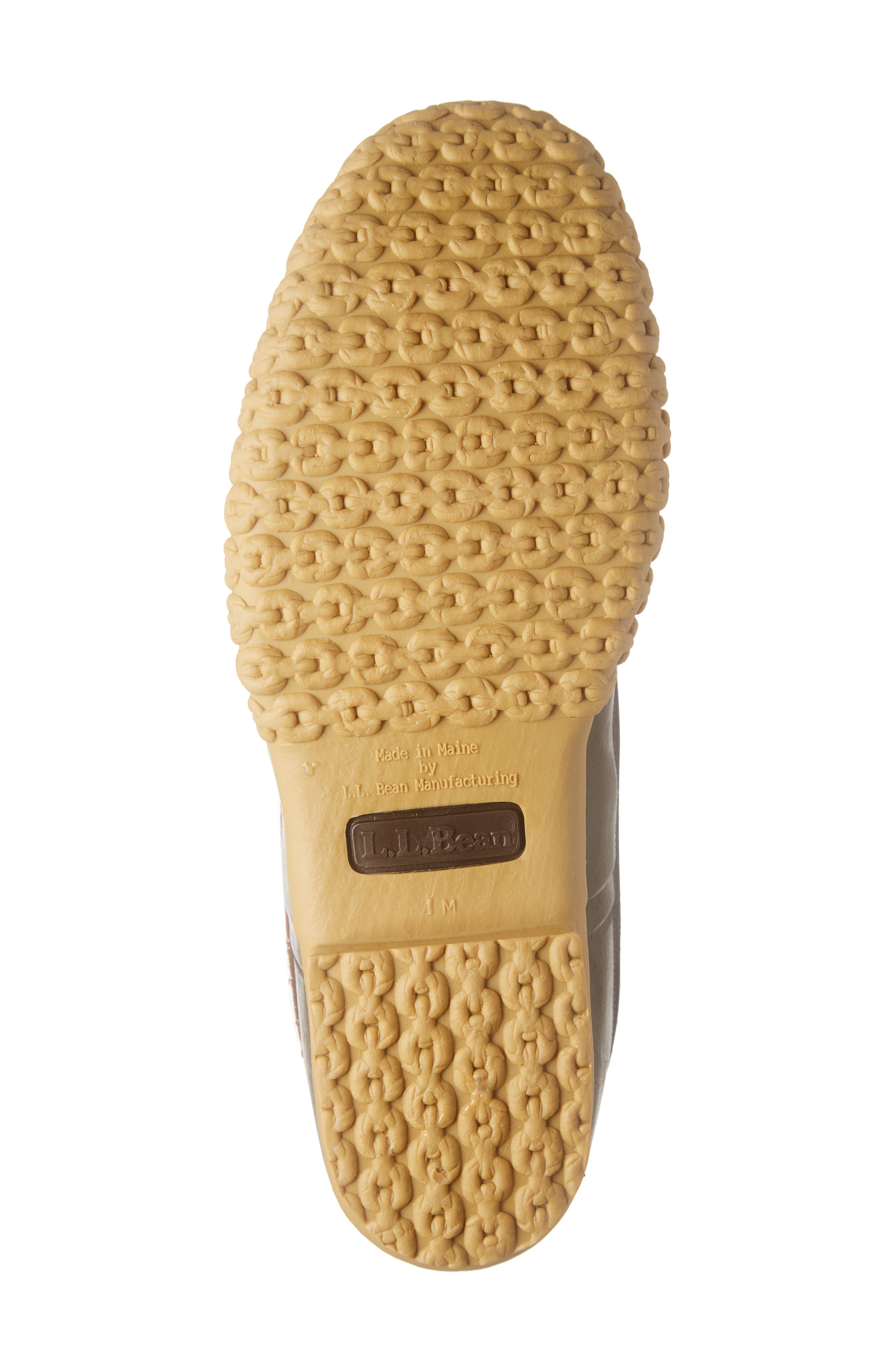 L.L.Bean Genuine Shearling & Leather Bean Boot, Alternate, color, 