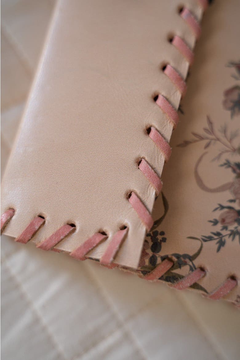 Sparrows & Rose Leather Journal, Alternate, color, Multi