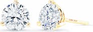 Bony Levy 18K Gold Diamond Stud Earrings - 2.50ct.–4ct.