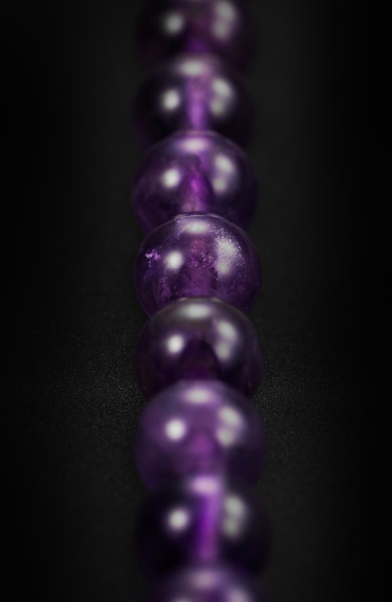 Vincero Amethyst Bead Bracelet, Alternate, color,