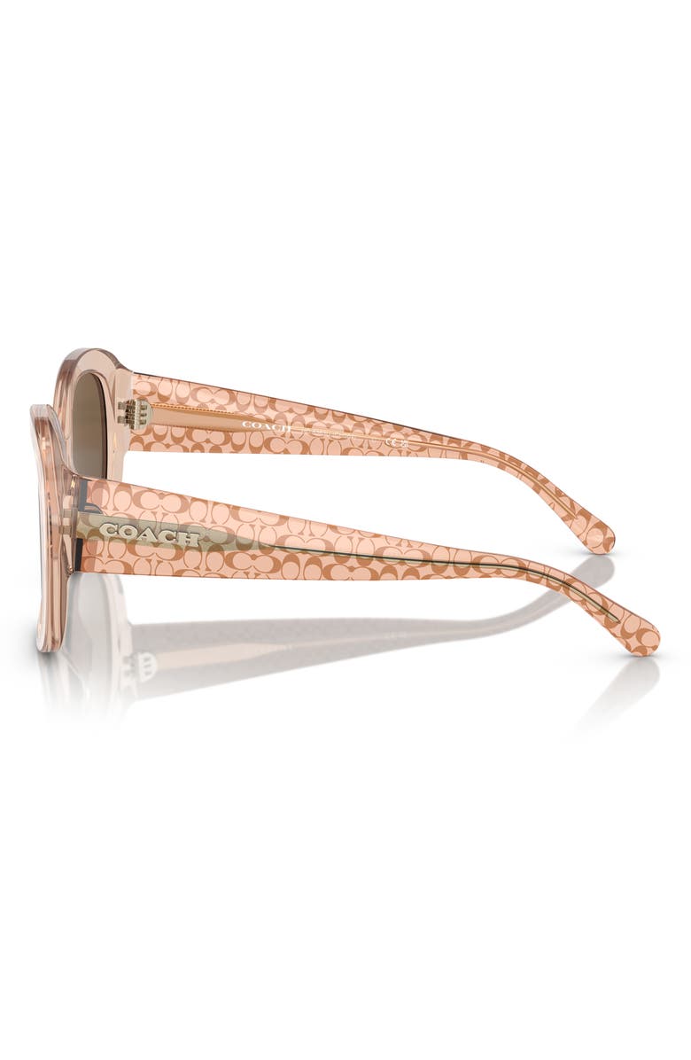 COACH 56mm Butterfly Sunglasses, Alternate, color, 