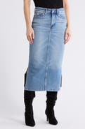 Good American Denim Midi Skirt
