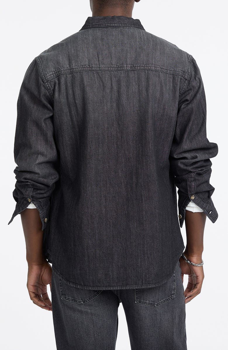 GUESS JEANS Regular Fit Denim Button-Up Shirt, Alternate, color, 