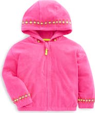Mini Boden Relaxed Terry Cover-Up Hoodie