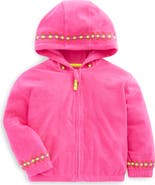 Mini Boden Relaxed Terry Cover-Up Hoodie