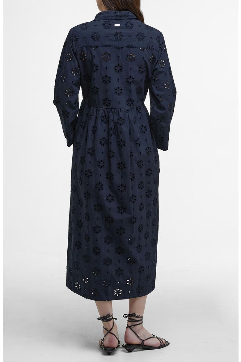 Melissa Long Sleeve Shirtdress, Alternate, color, NAVY