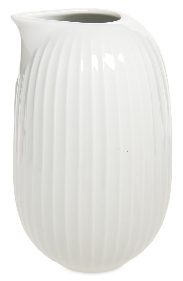 Kahler Hammershøi Jug, Main, color, White