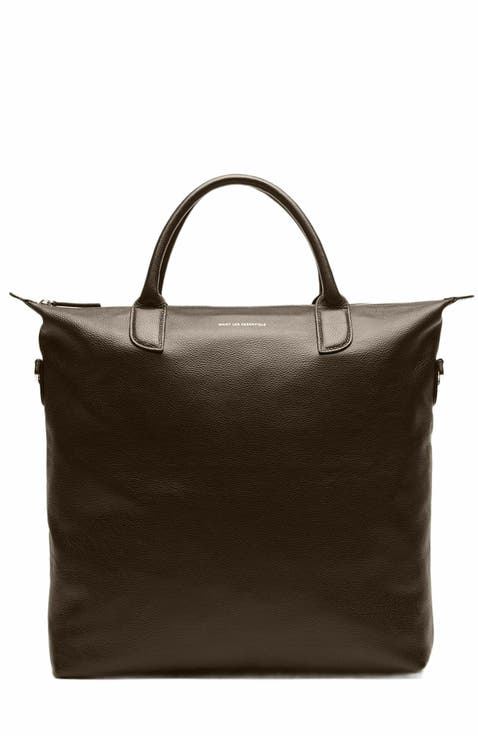 O'Hare Pebble-Grained Leather Tote