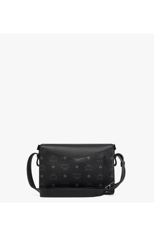 Mcm Diamant 3d Shoulder Bag In Black
