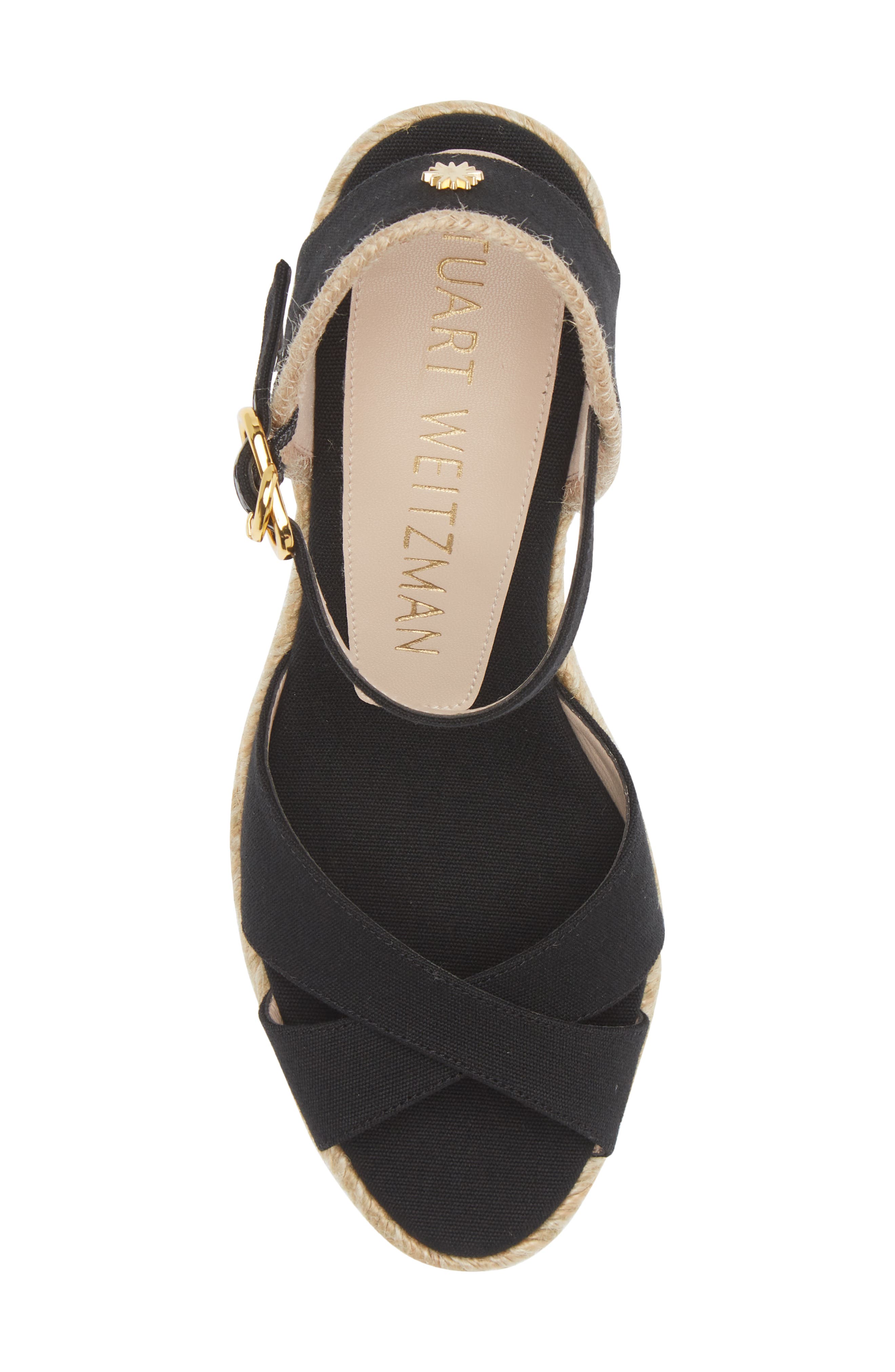 Stuart Weitzman Mirela Espadrille Wedge Sandal, Alternate, color, 