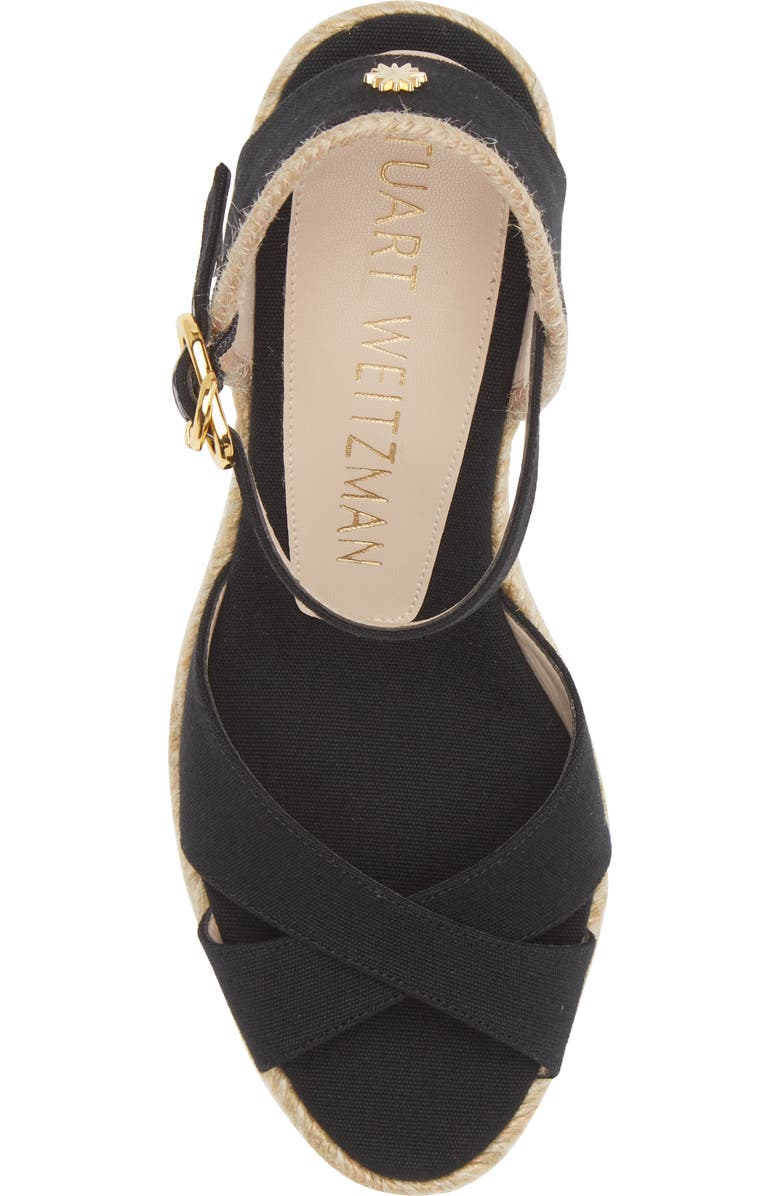 Stuart Weitzman Mirela Espadrille Wedge Sandal, Alternate, color,