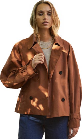ジャケット・アウター OVER SHORT TRENCH COAT 2 231031107_8223.jpg