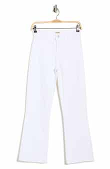 L'AGENCE Kendra Coated High Waist Crop Flare Jeans