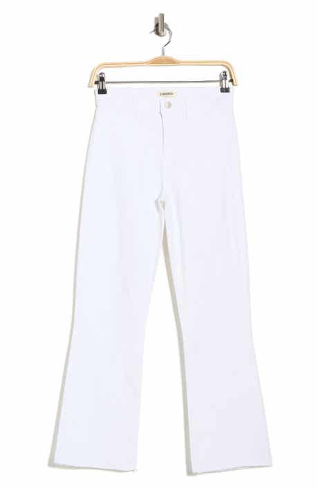 L'AGENCE Kendra Coated High Waist Crop Flare Jeans