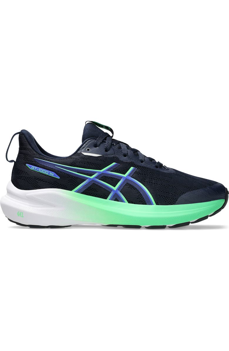 ASICS<sup>®</sup> GT-1000 13 Running Sneaker, Alternate, color, Midnight/ Vital Green
