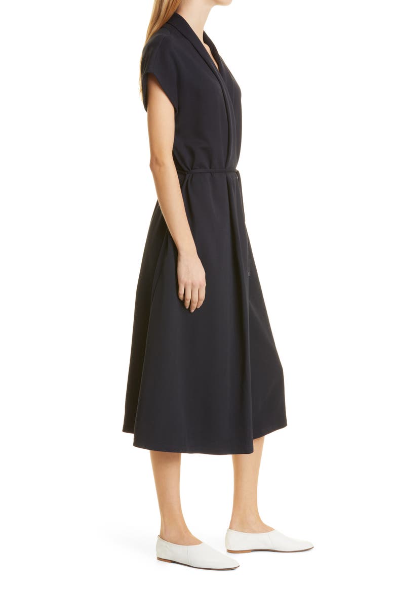 Benaco Faux Wrap Dress, Alternate, color, NAVY
