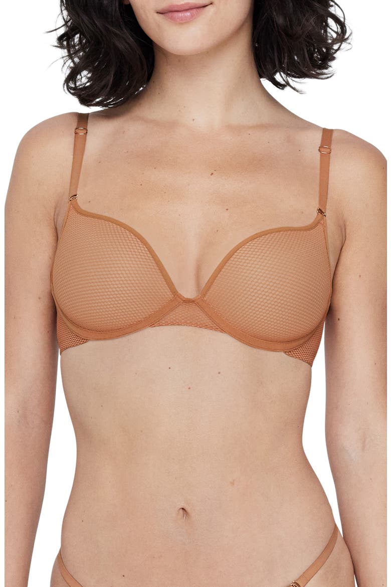 Mischief Push-Up Bra, Main, color, GLEAM/TERA