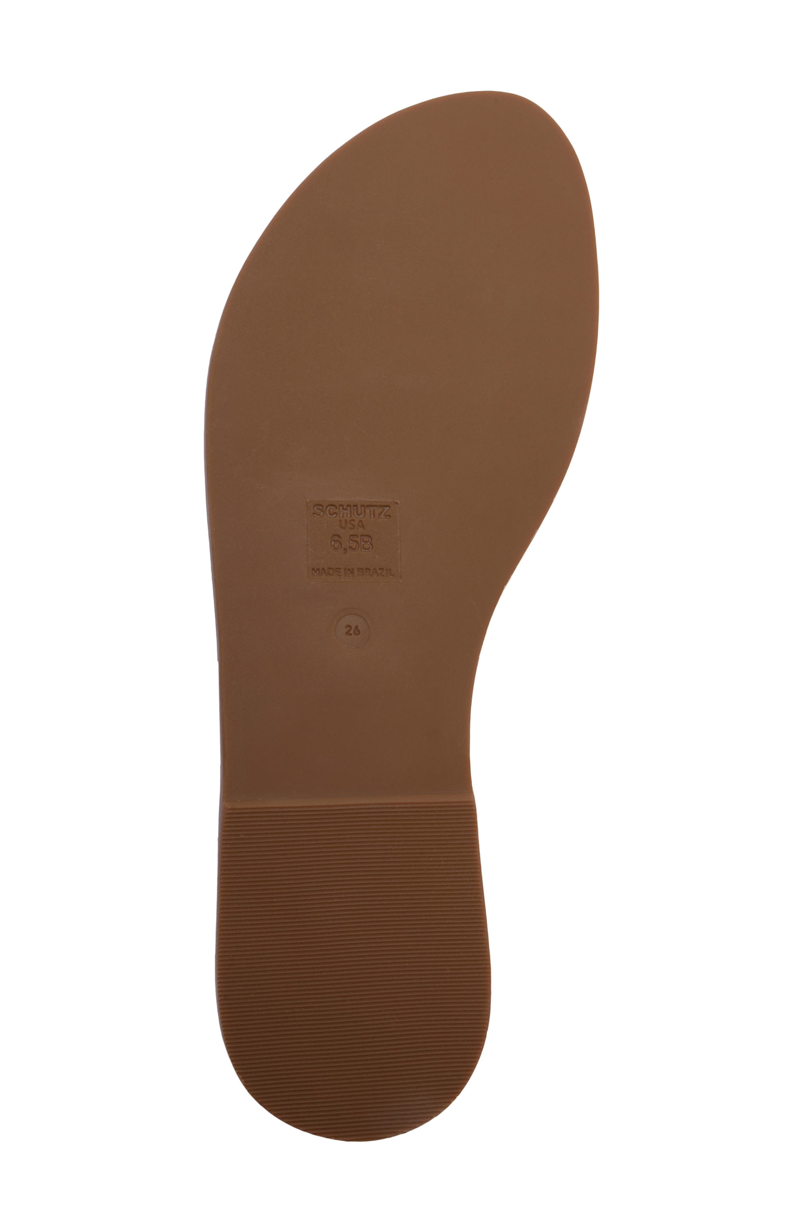 Valeria Toe Loop Ankle Strap Sandal, Alternate, color, PRATA/ PLATINA
