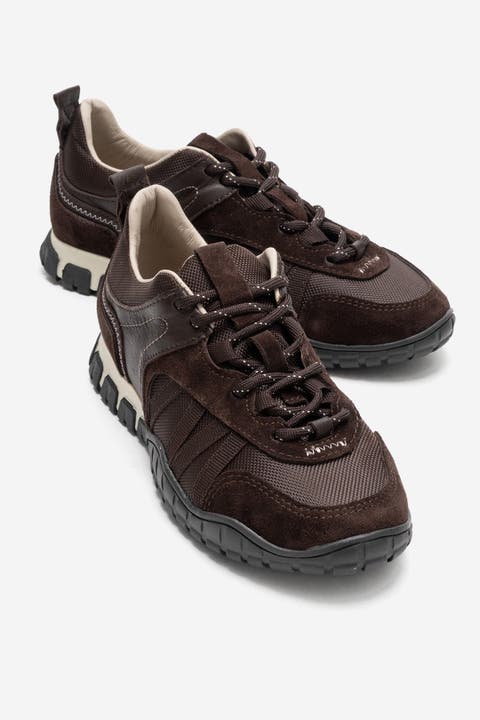 Fiera Leather Mesh Sneaker