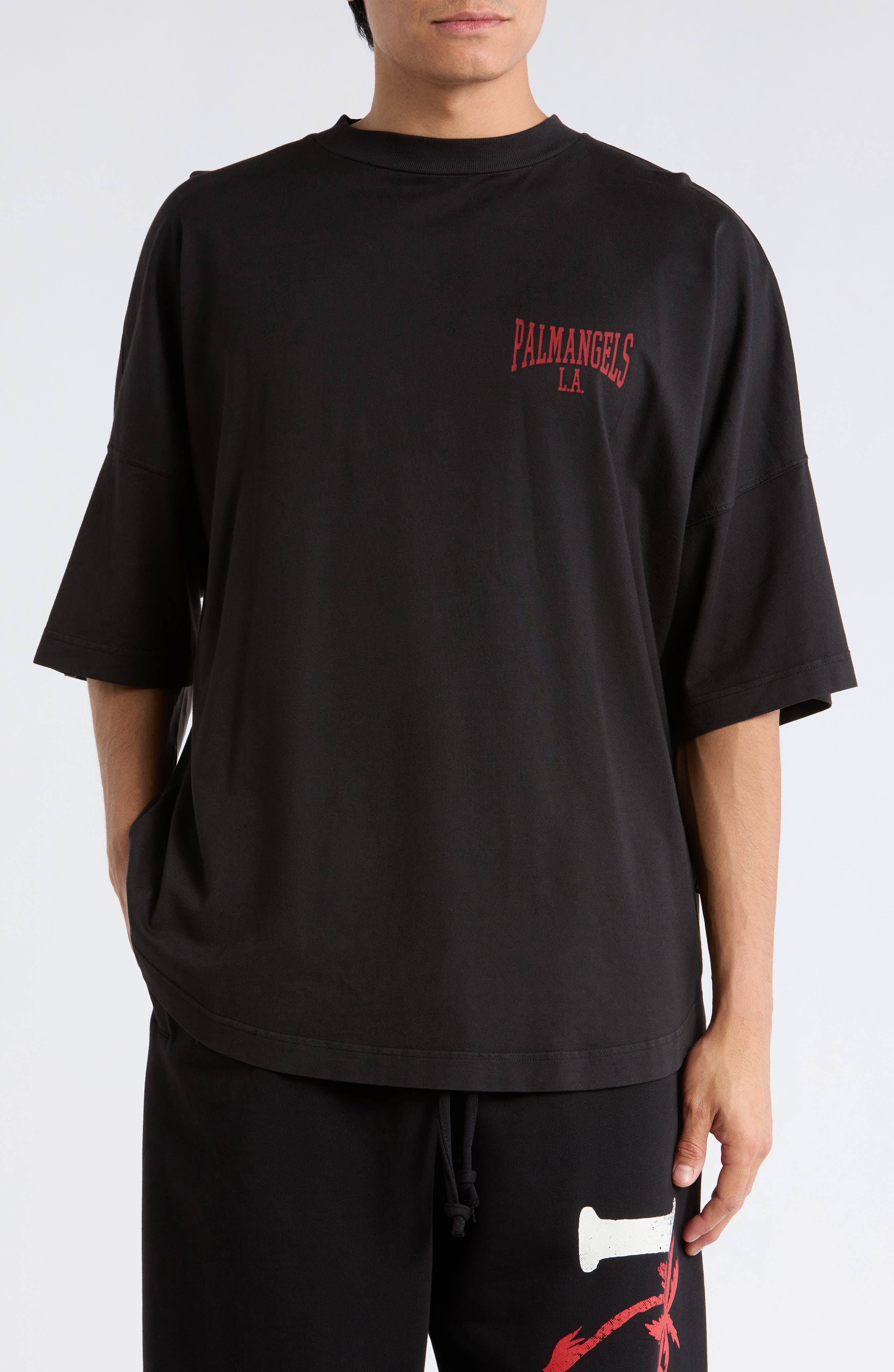 Palm Angels Logo Graphic T-Shirt