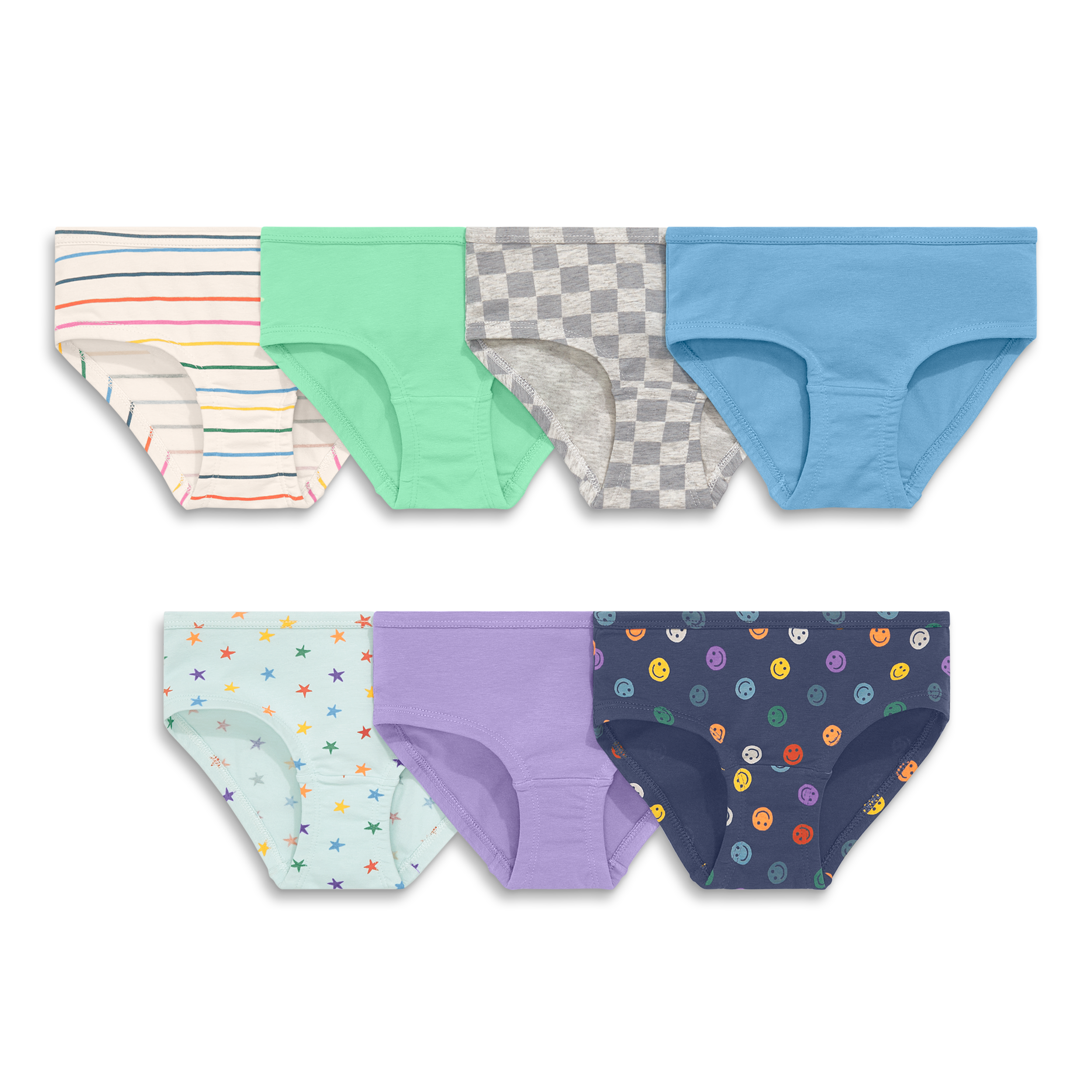 selected Fall Rainbow Underwear Mix