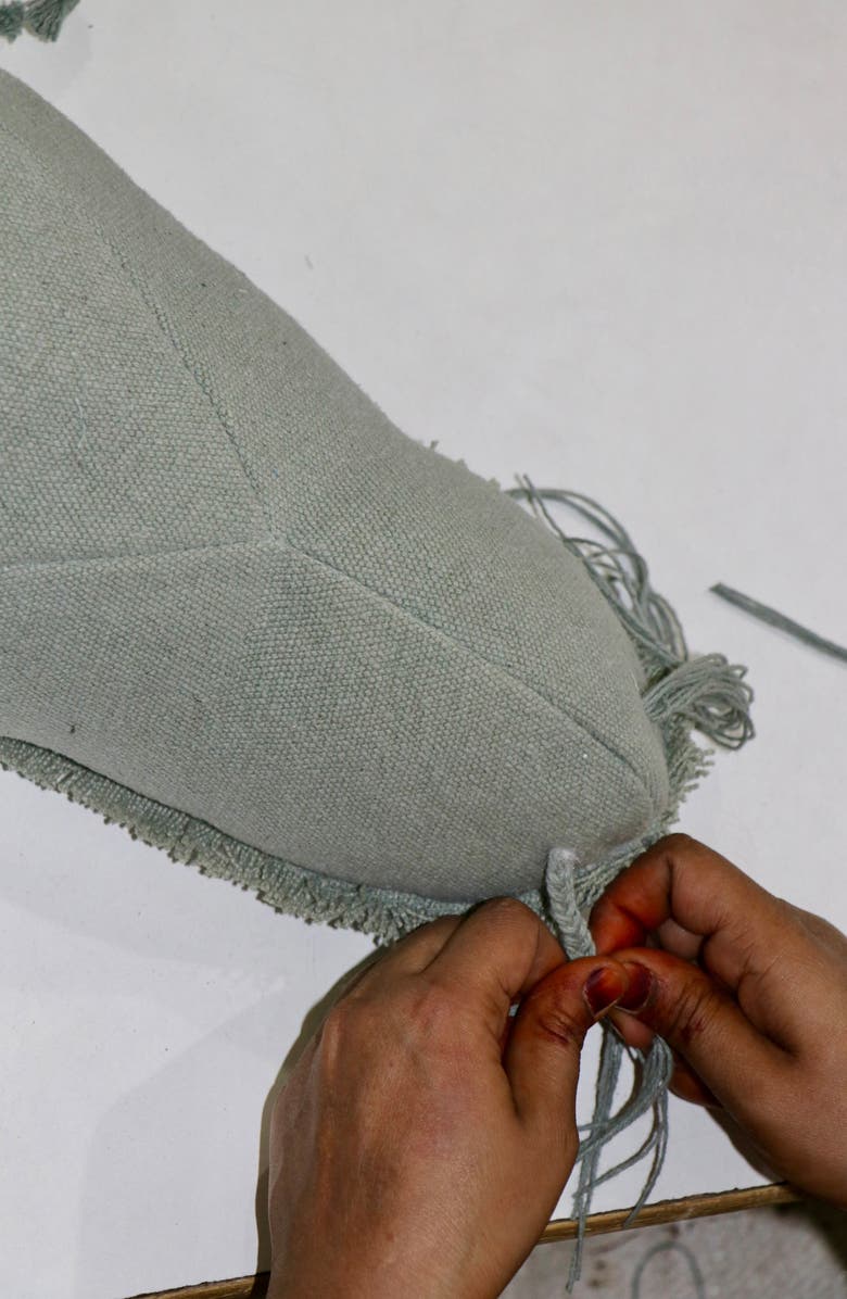 Lorena Canals Big Snail Basket, Alternate, color, Blue Sage Natural