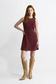 FURNIQ UK Helene Suede Dress
