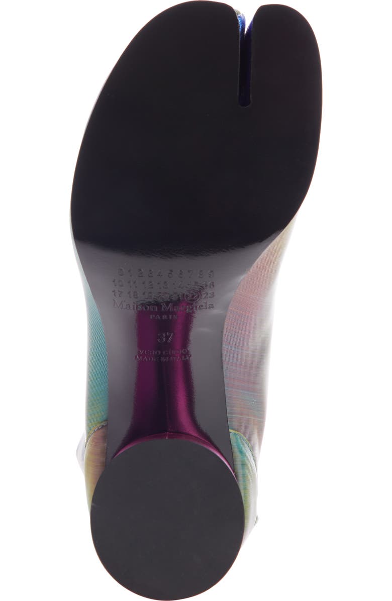 Maison Margiela Tabi Iridescent Boot, Alternate, color,