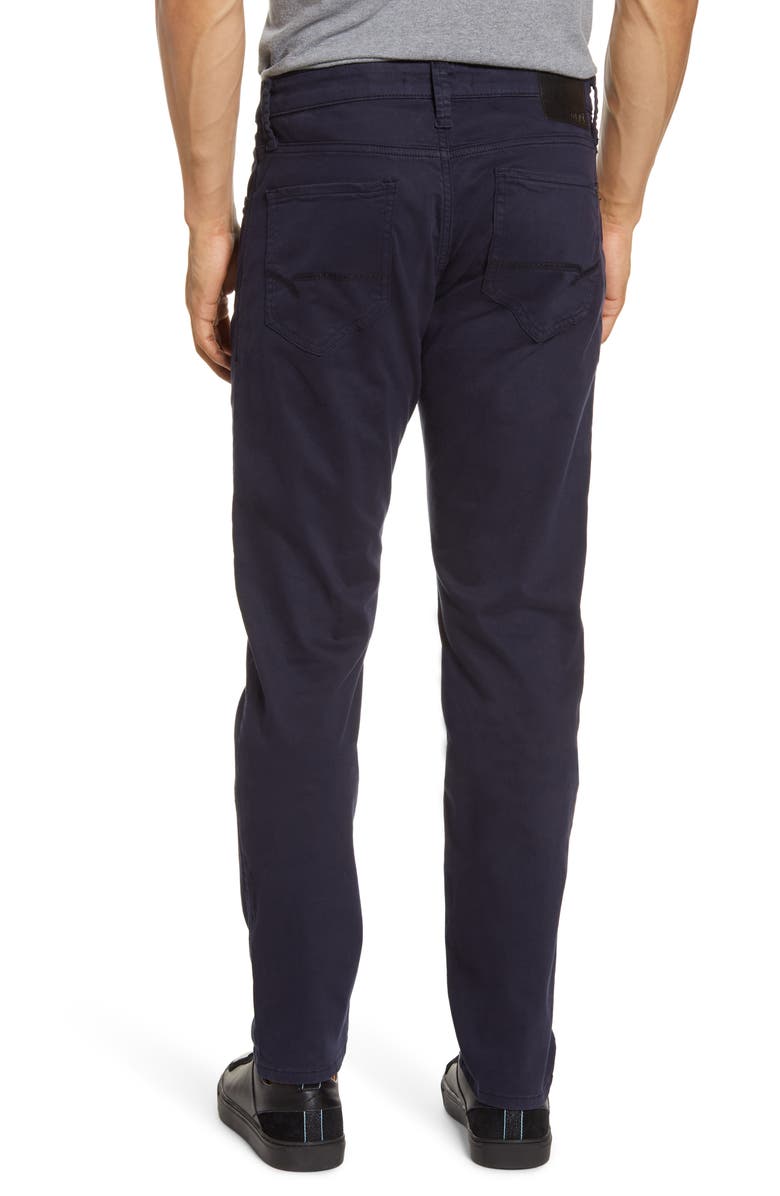 Mavi Jeans Jake Skinny Fit Twill Pants, Alternate, color, Dark Navy Twill