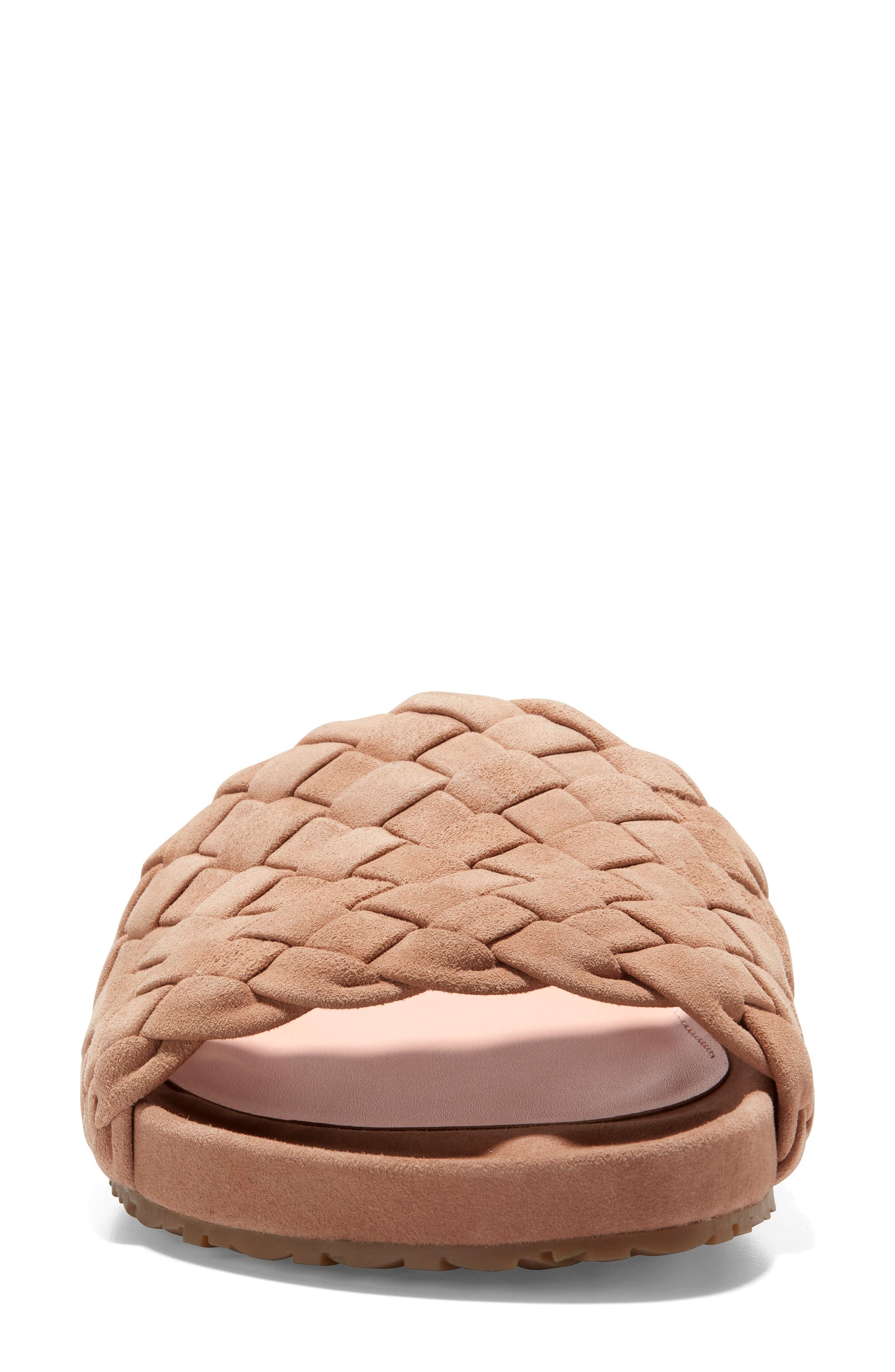 Mojave Slide Sandal, Alternate, color, BLUSH TAN SDE
