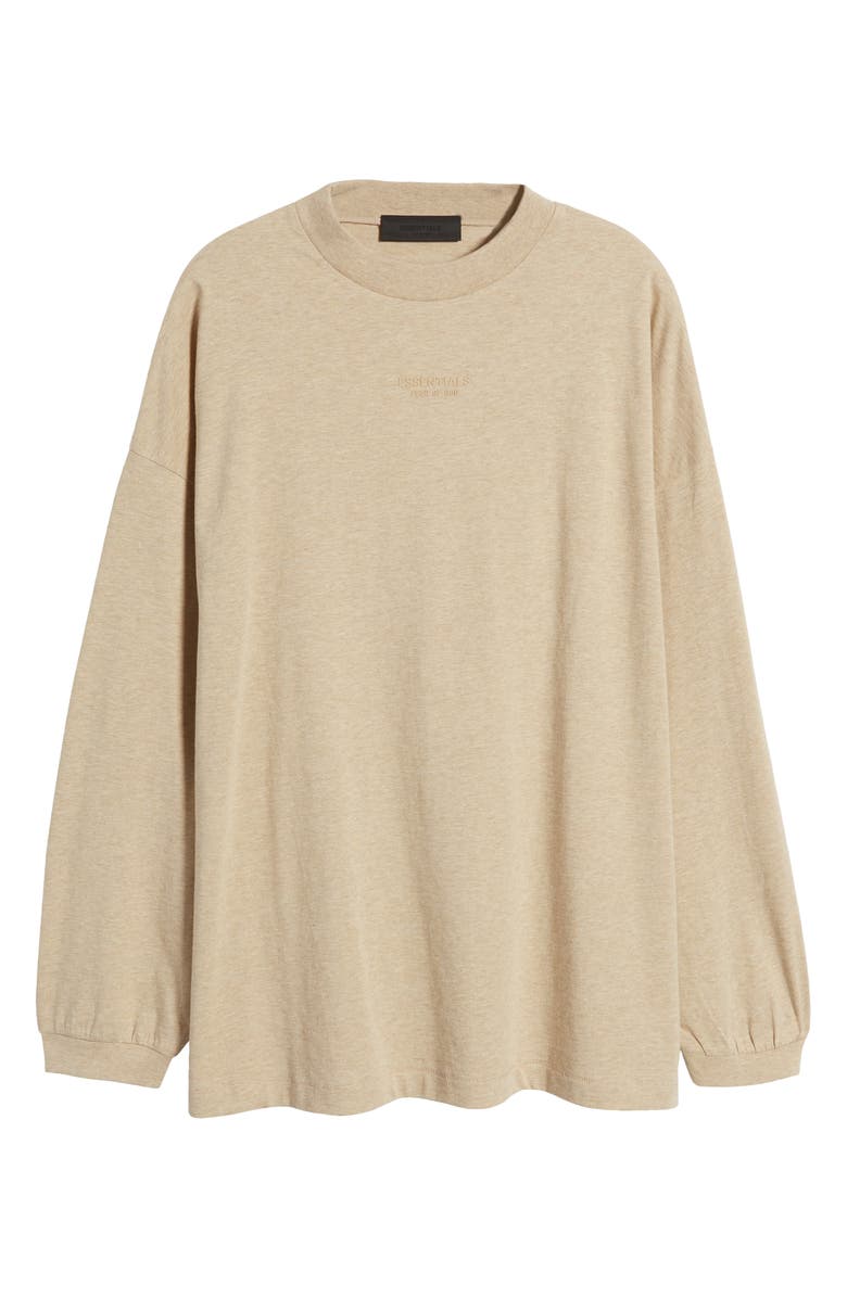 Fear of God Essentials Essentials Long Sleeve Cotton T-Shirt, Alternate, color, 