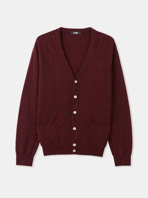 V Neck Button Cardigan