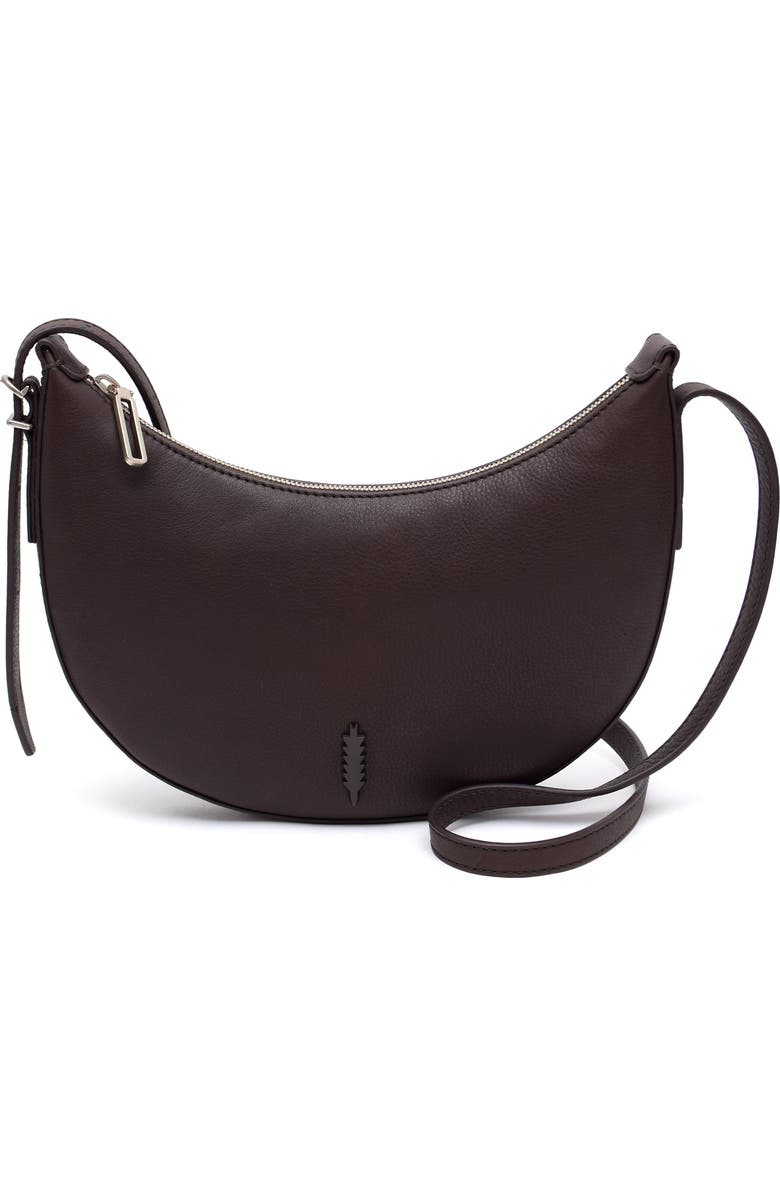 Thacker Silas Leather Crossbody Bag, Main, color, Espresso