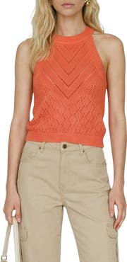 VERO MODA Sapphire Sands Openwork Tank