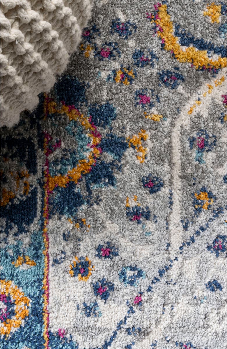 JONATHAN Y Izil Modern Persian Area Rug, Alternate, color, Light Gray/Blue