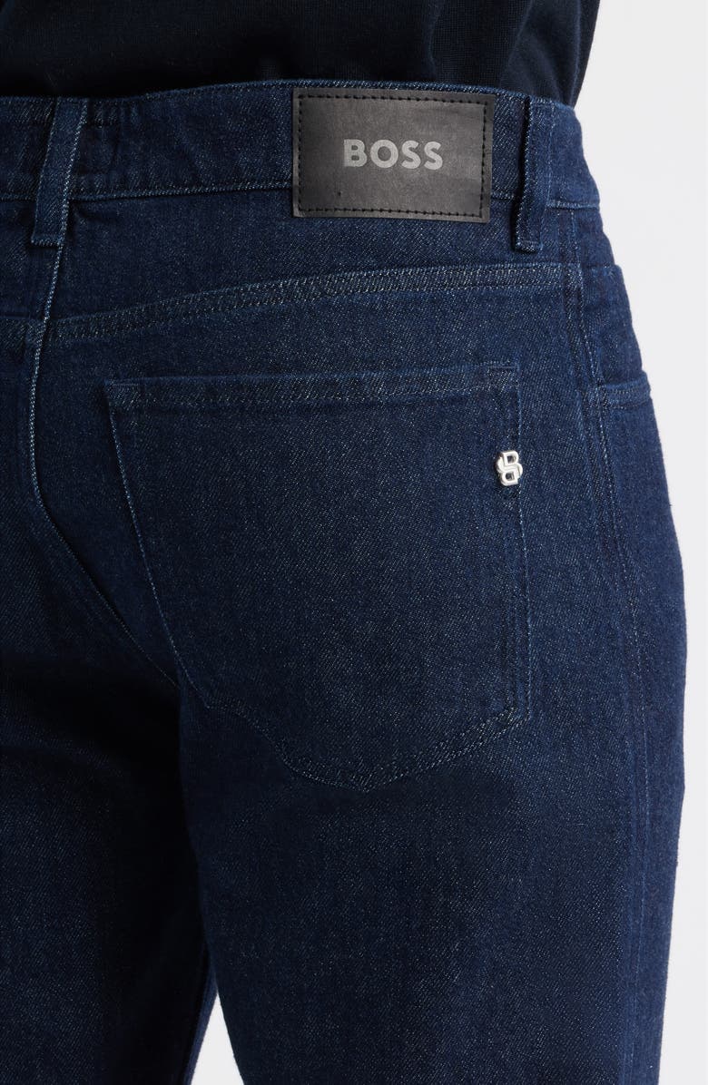 BOSS Ogden Straight Leg Jeans, Alternate, color, Dark Blue
