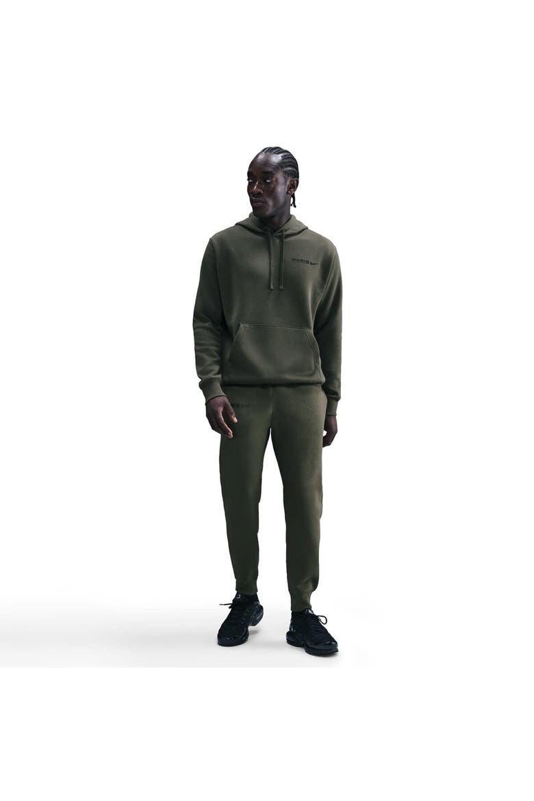 Men's Nike  Olive Paris Saint-Germain Club Fleece Hoodie, Alternate, color, Olive